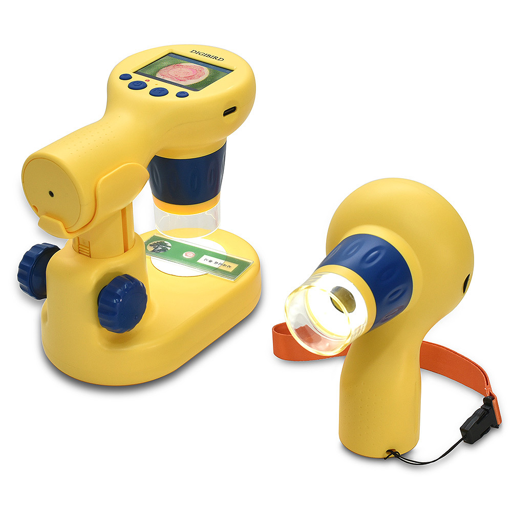 디지버드 휴대용 어린이 현미경 OPT-5000K LCD모니터 전용스탠드 32G메모리, 관찰샘플10종 제공, 1개 128,000원