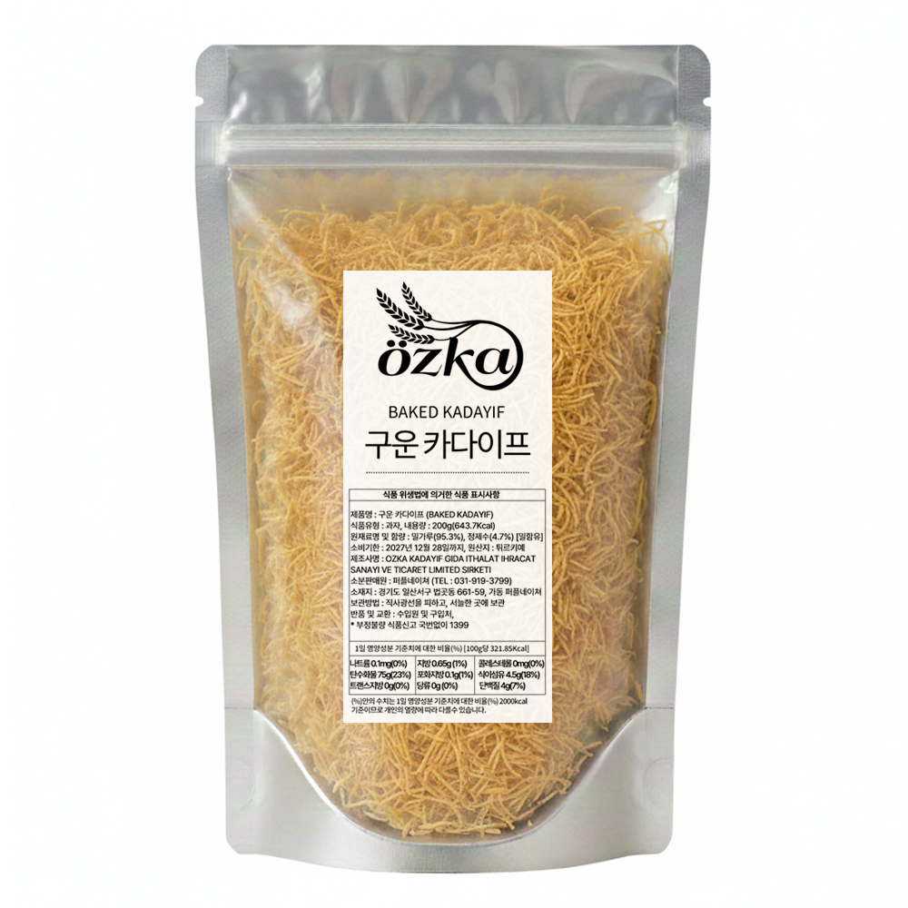 오즈카 구운 카다이프 볶은 면 터키산, 1개, 200g 4,900원