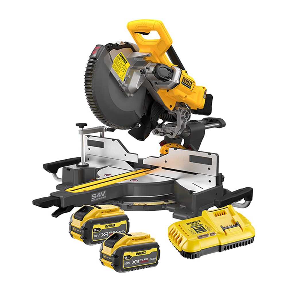 디월트 60V 3.0AH FLEXVOLT 브러쉬리스 12인치 충전 슬라이딩 각도 절단기 DCS781X2 컷팅기 커터기, 1개 1,710,500원