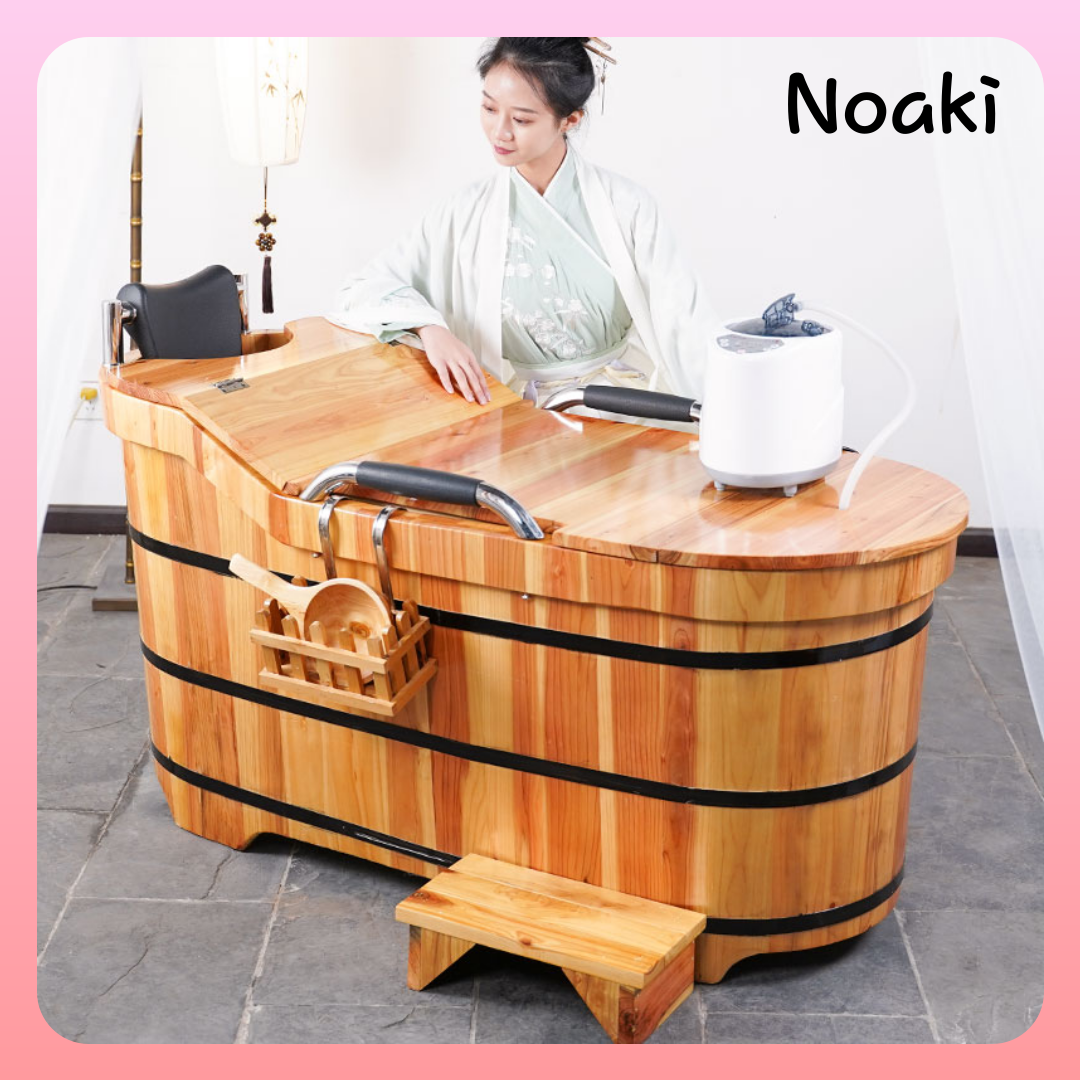 노아키 히노끼 욕조 편백나무 가정용 스파 성인 반신욕기 1인 핀란드 사우나 홈 찜질방 목욕 499,900원