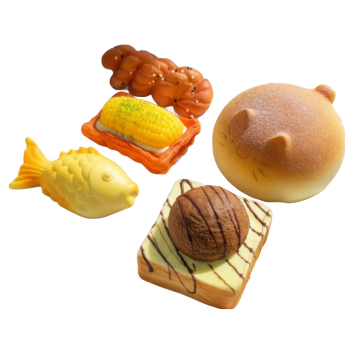 말랑 쫀득 종합 디저트 베이커리 스퀴시 말랑이 5종세트 19,800원