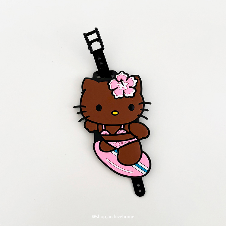 헬로 키티 태닝 여행 가방 골프백 이름표 러기지택 캐리어 네임택 7,500원