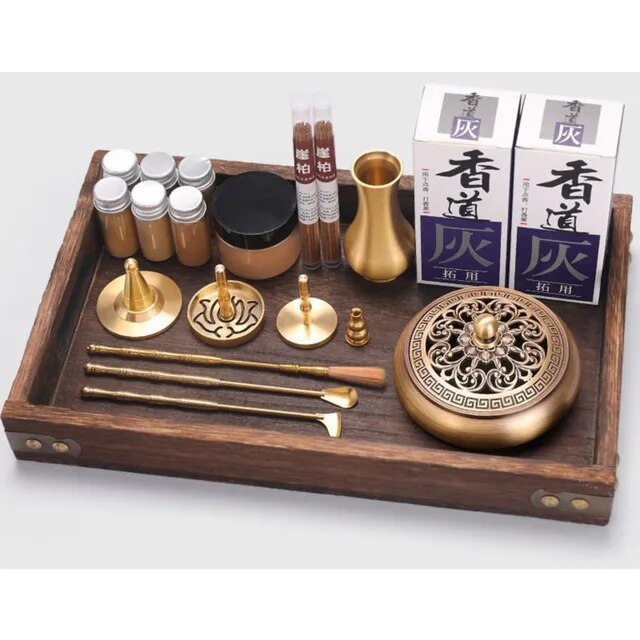 실링왁스세트 향 만들기 도구 초보자 세트, 순수 구리 도구, 앤티크 장식, 아로마 테라피 스토브, 도장 스토브 93,700원