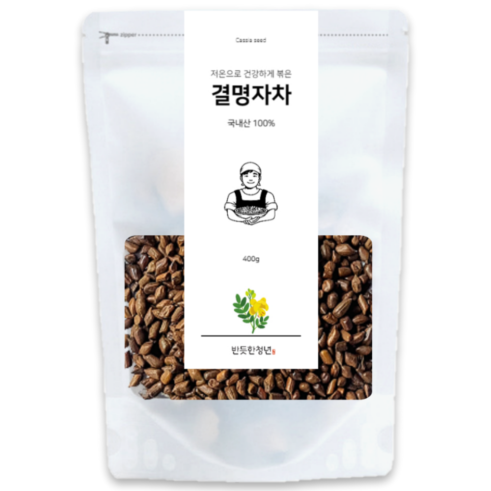 반듯한청년 국산 볶은 결명자 차 세척 햇 건조 14,900원