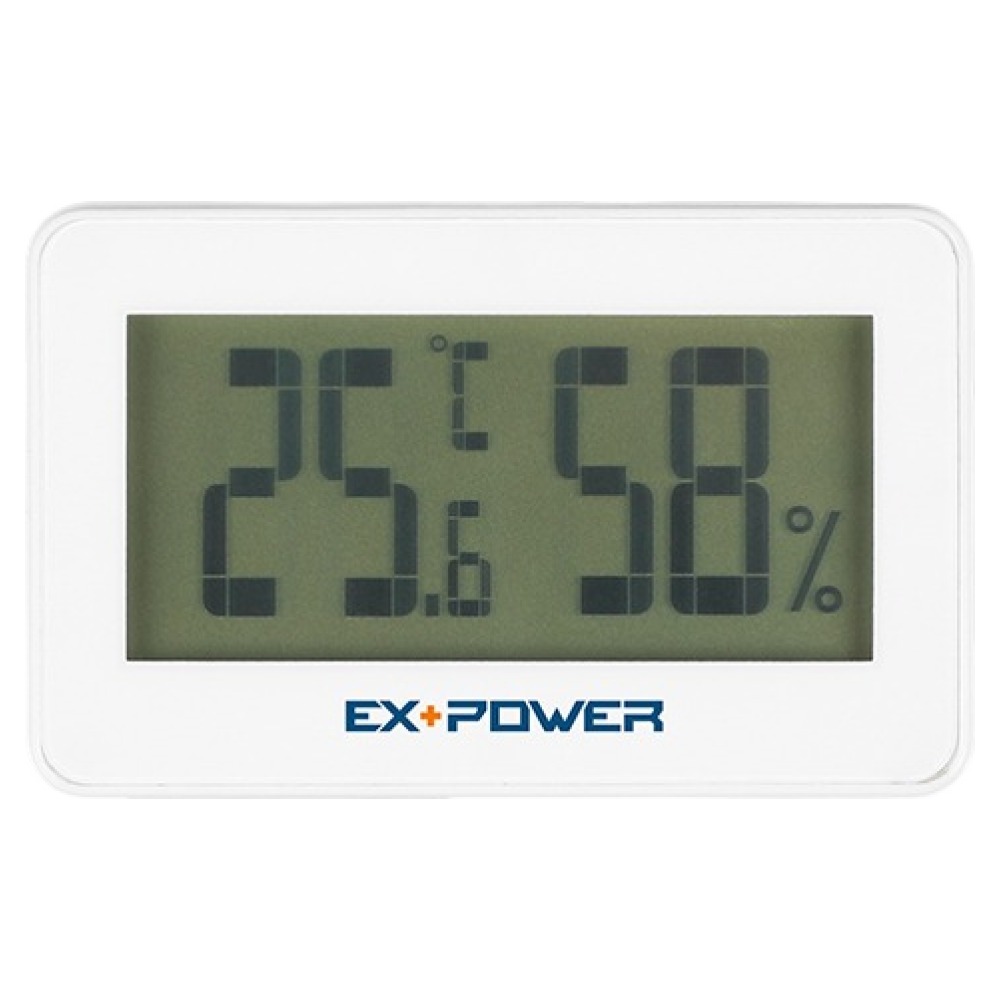 이엑스파워 큰글씨 디지털 온습도계 ETH-001, 1개, 화이트 5,400원