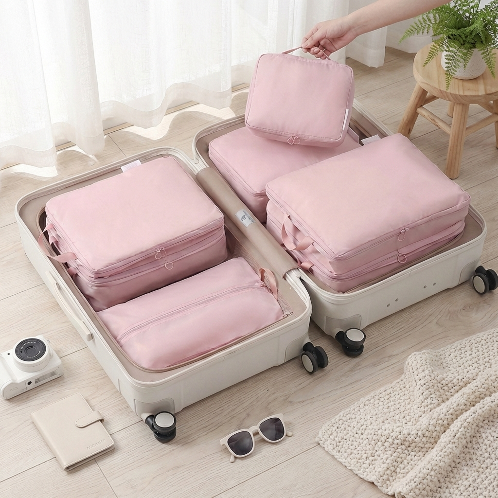 체블스 부피압축 50% 정리끝판 여행용압축파우치 6종 17,290원