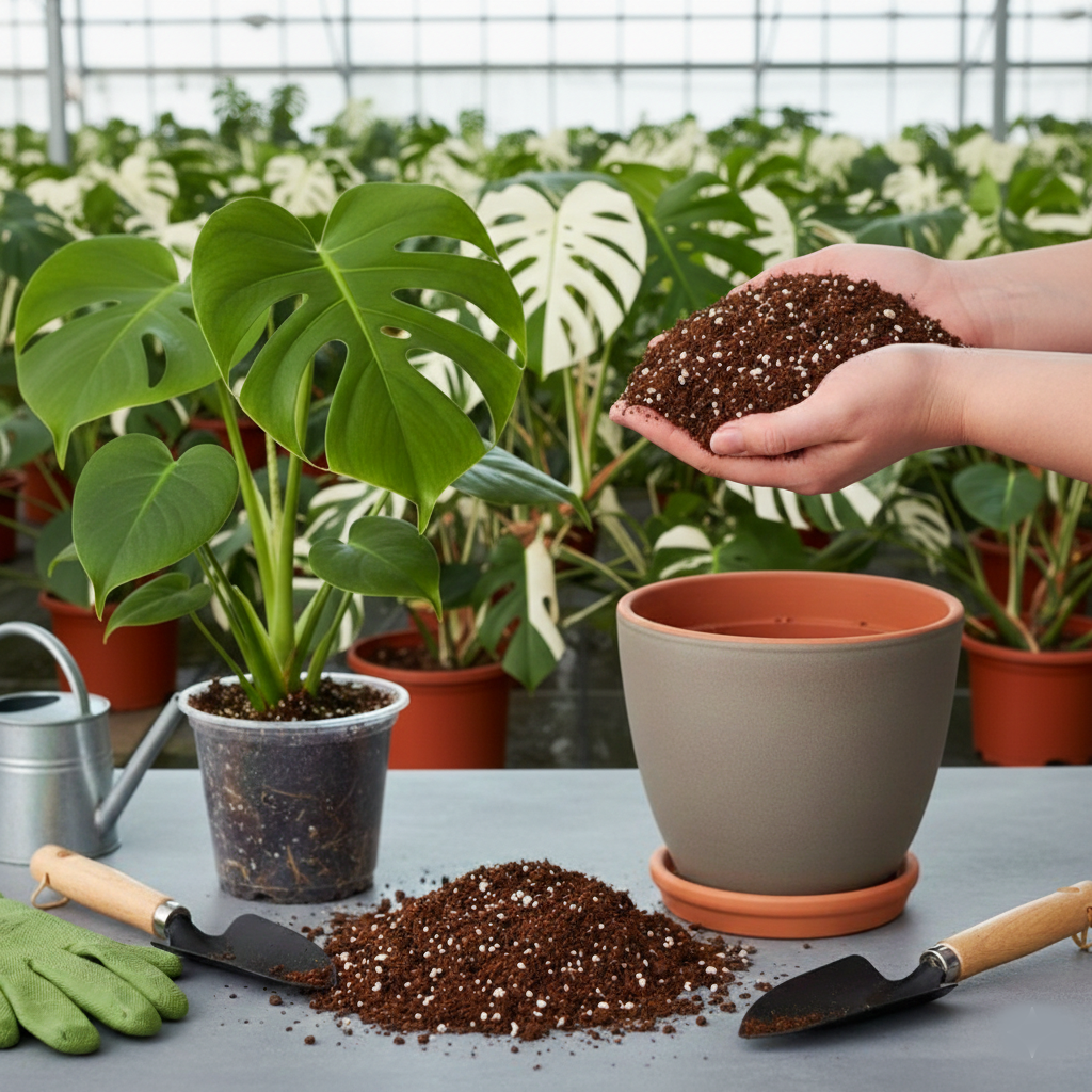 몬스테라 분갈이 흙 배양토 배합토, 1개, 10L 9,900원