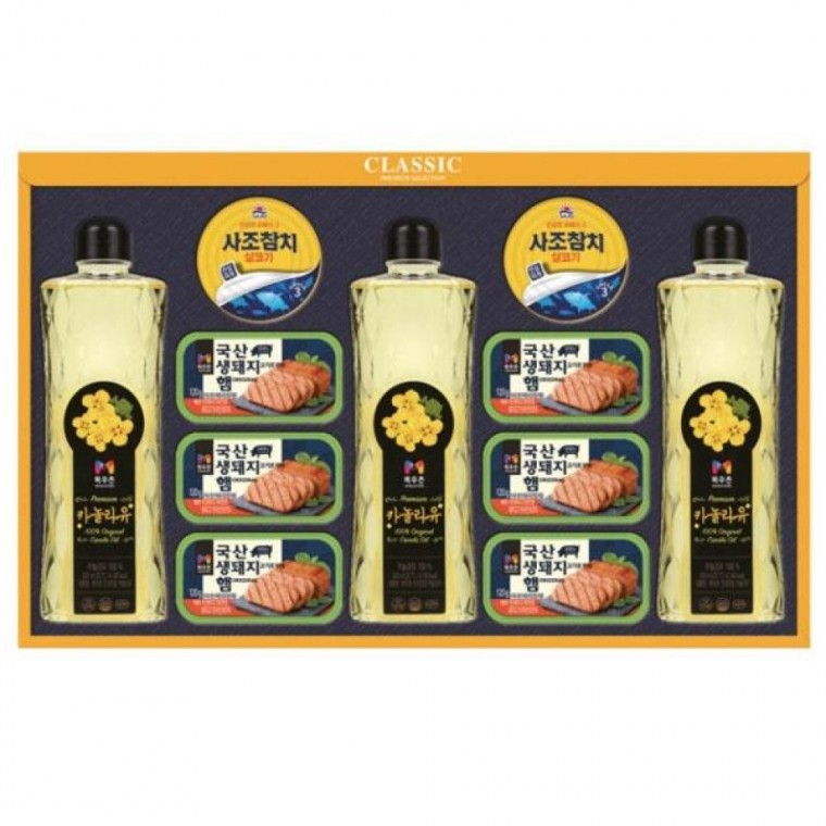 [해성처럼] 추석 설 명절 설날 명절선물 햄복합 햄선물세트 세트 클래식 선물세트 선물 단체 37호 103,130원