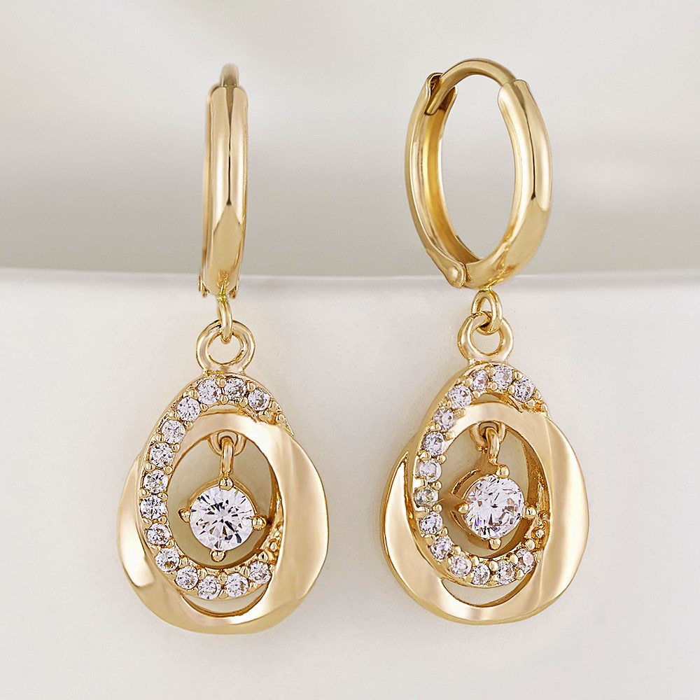 루이델라 14K/18K 귀걸이+도금 펜던트 데일리 아델 여자 원터치 귀걸이 199,000원