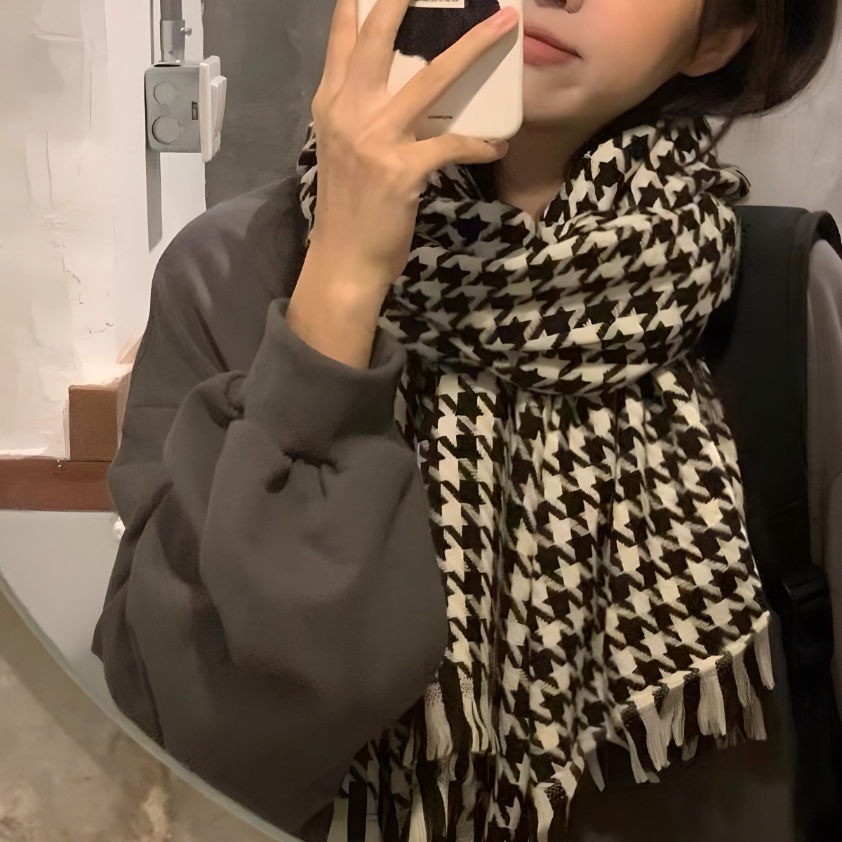 라라상점 하운드투스 잔체크 겨울 울 머플러 (3colors) 6,900원