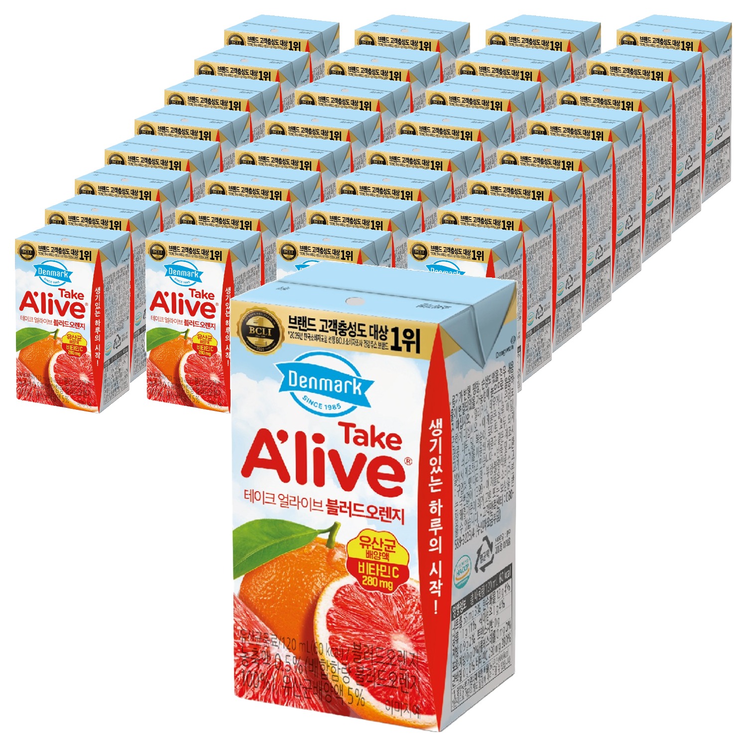 덴마크 테이크 얼라이브 블러드오렌지 주스 23,100원