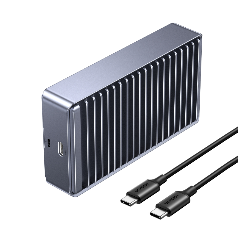 UGREEN 유그린 40Gbps M.2 NVMe SSD 외장케이스 MacBook M1 M2 Pro/Max 호환 USB4/3.2/3.1/3.0/2.0 호환, 1개, D700 89,600원