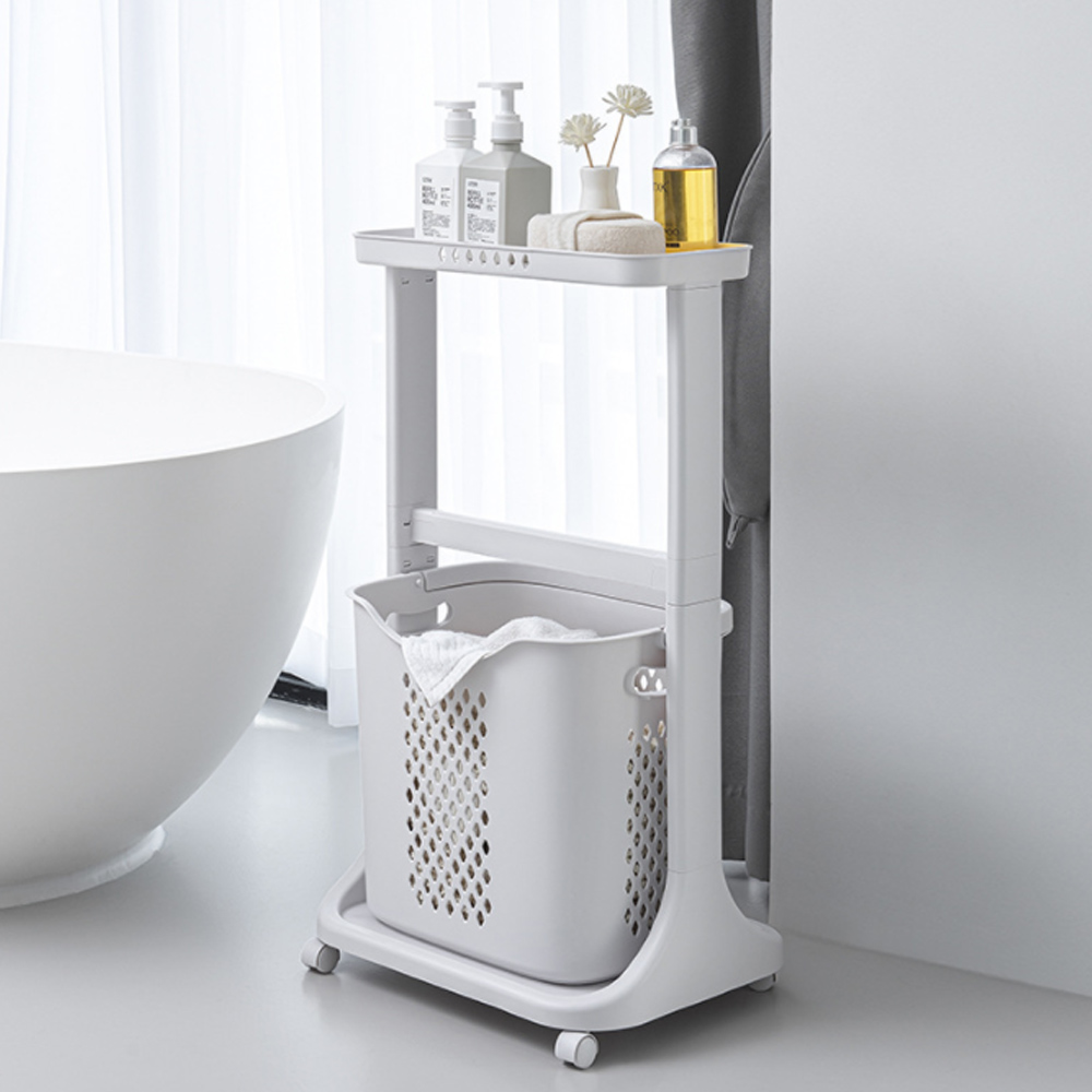 이동식 선반 빨래바구니 바퀴달린 햄퍼 세탁 선반 49,800원