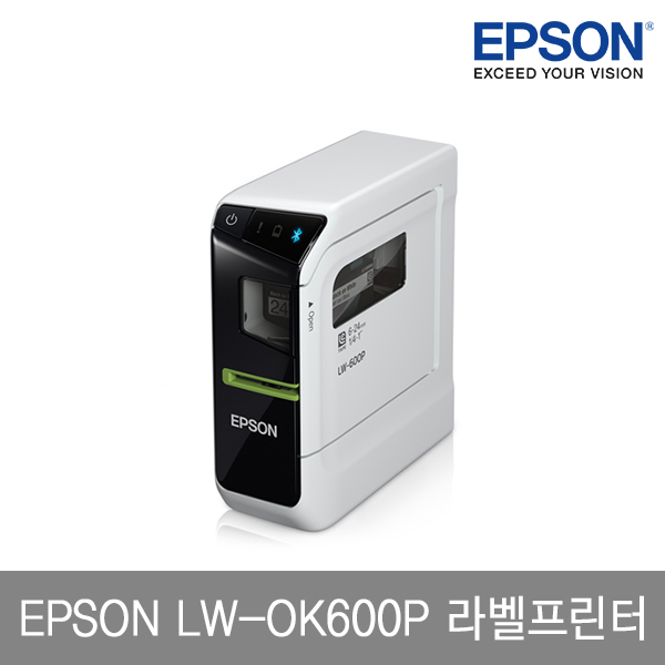 엡손 OK600P 라벨프린터 12mm 라벨테이프 증정, 1개, OK600P,사은품 SM12Z(골드용지 검정글자) 250,100원
