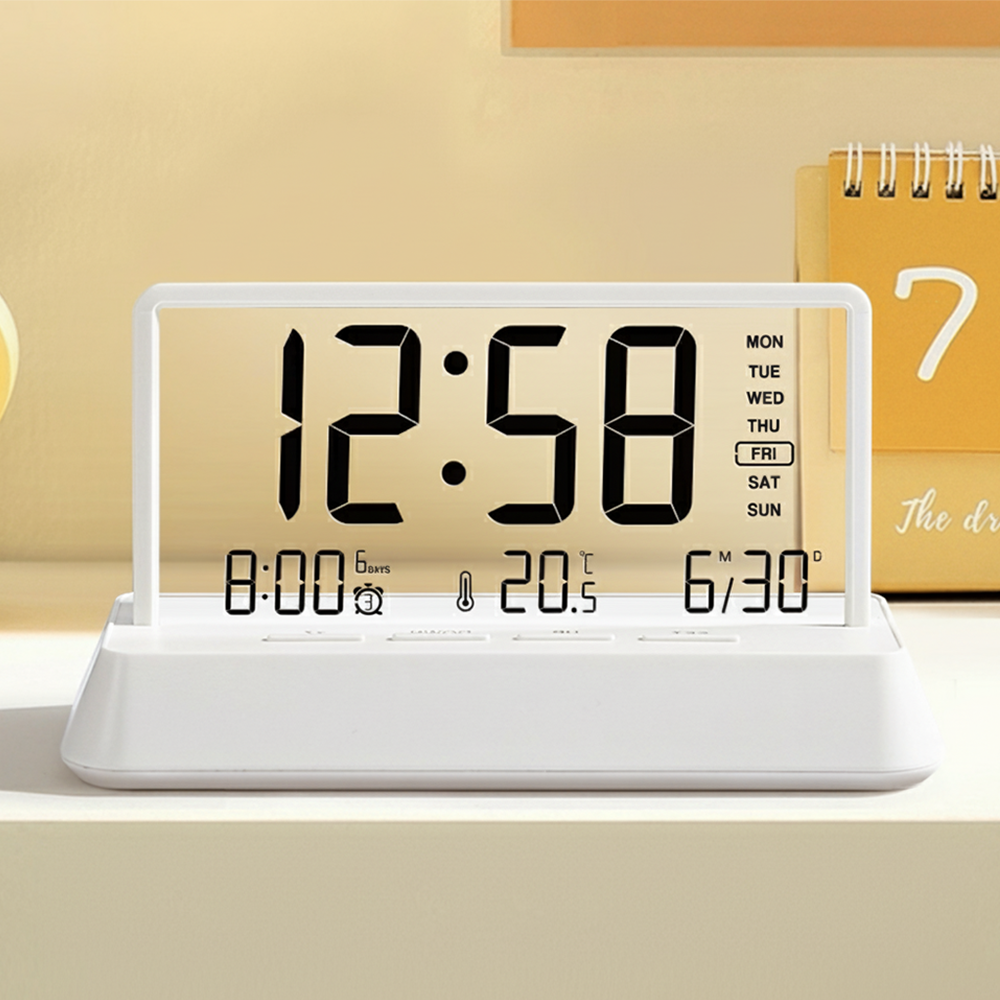 사시한사 미니 무소음 탁상시계 led 탁상용 시계 디지털 알람시계 19,500원