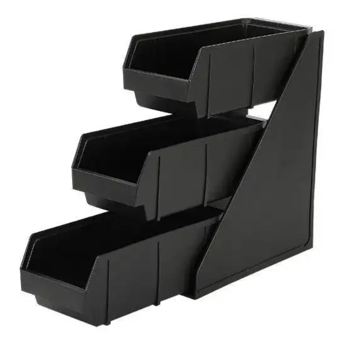 카페용품 테이크아웃 빨대 냅킨 디스펜서 3단 보관함 스트로우 커피스틱 냅킨꽂이 수납 정리함 바케디 케이스 거치대, 1개 27,900원