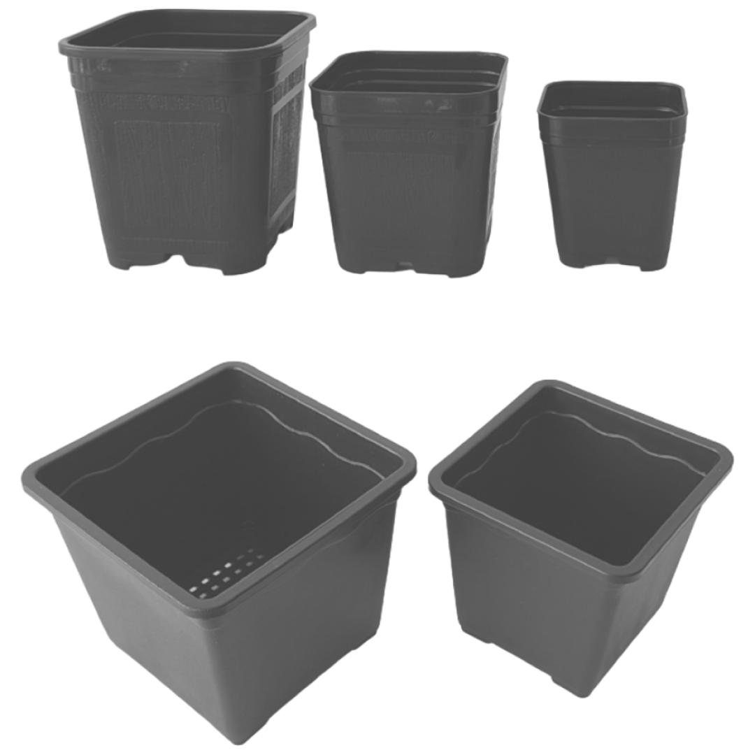 <국내생산> 플라스틱 화분 모음 다육이 모종화분 플분 6cm, 7.5cm, 9cm 10cm 12cm, 검정 750원