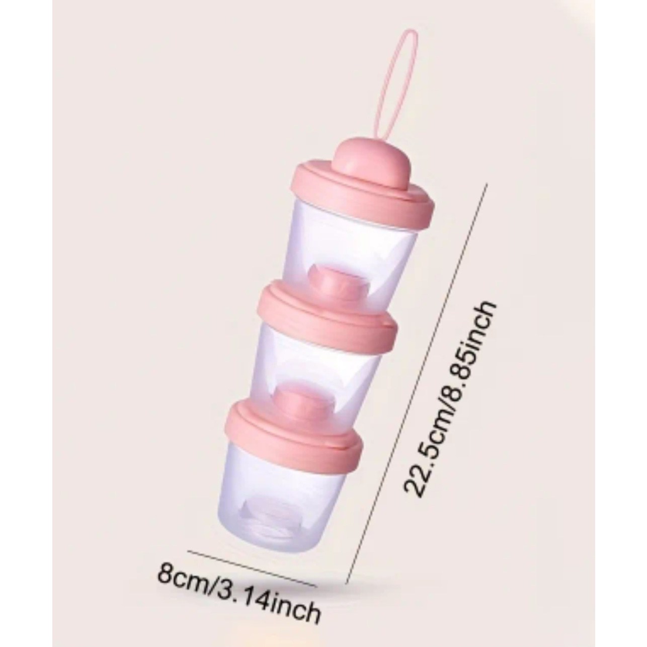 코지베베 손잡이 3단 칸칸 분유케이스 120ml, 그린, 1개 12,900원