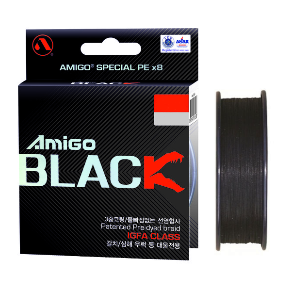 아미고 8합사 심해갈치 스페셜 PE X8 코팅 원줄 200m, 블랙 40,800원