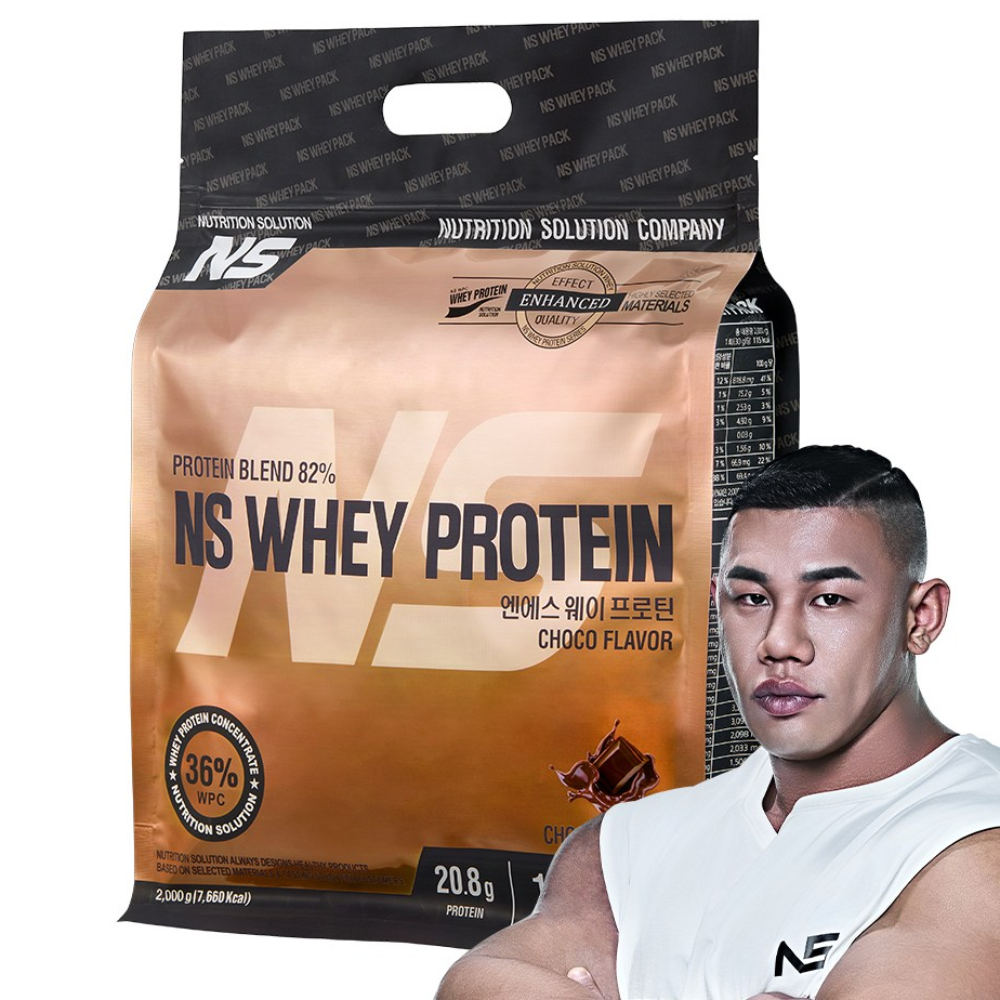 NS 웨이 프로틴 초코맛 헬스보충제 단백질보충제 프로틴, 2kg, 1개 56,800원