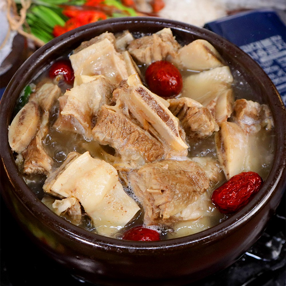 가마솥방식 가성비 최강 참갈비탕, 4개, 500g 17,500원