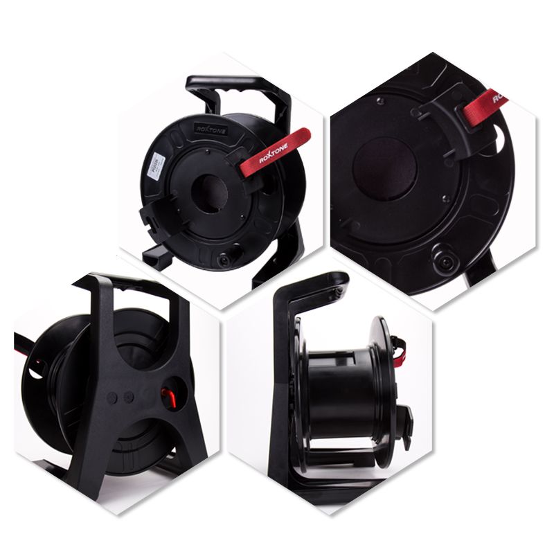 마이크 케이블 선 롤 정리기 회전 릴통 공연장비 소품 65,700원