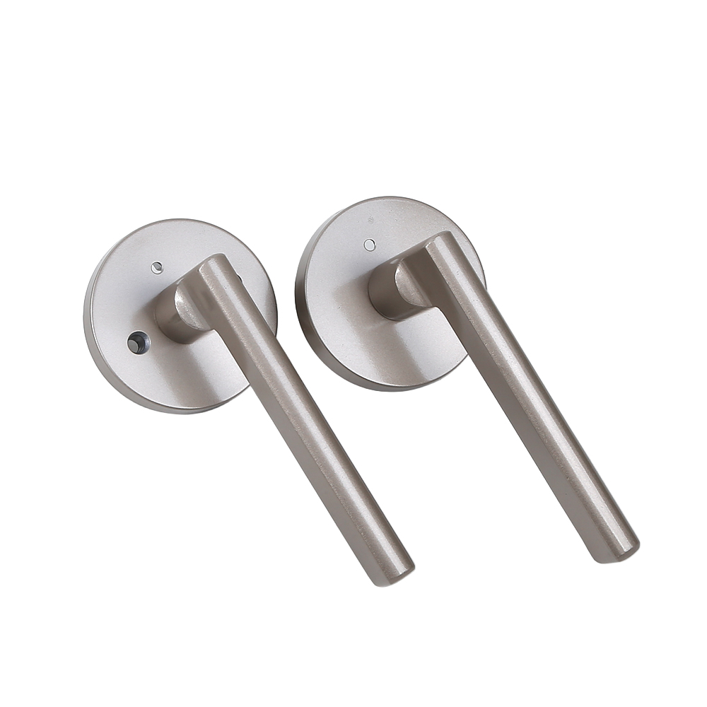 (락이록이) GLK 버튼형 방문손잡이 심플그레이, 1개, 그레이 12,000원