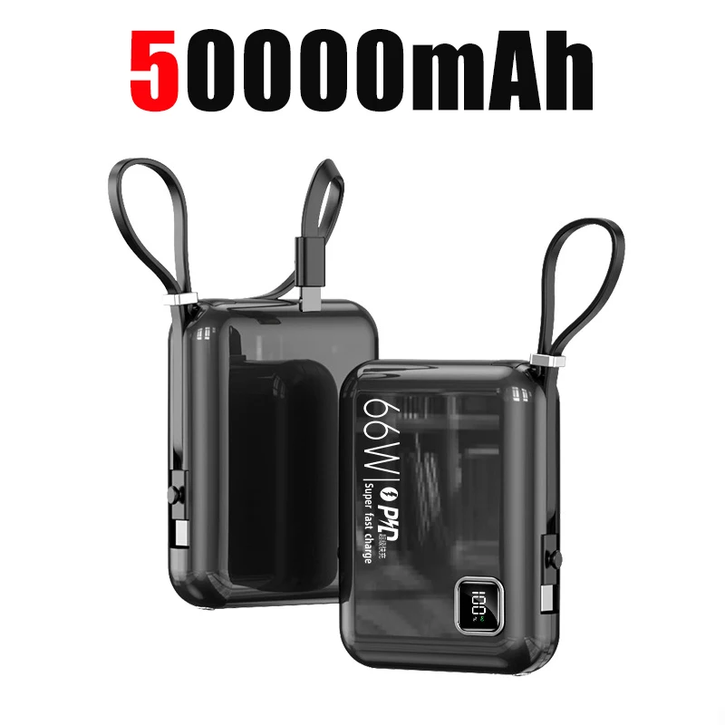 원플러스 66W 초고속 충전 보조배터리 50000mAh (아이폰 16, 15, 샤오미,  호환) 휴대용 미니 파워뱅크 30,590원