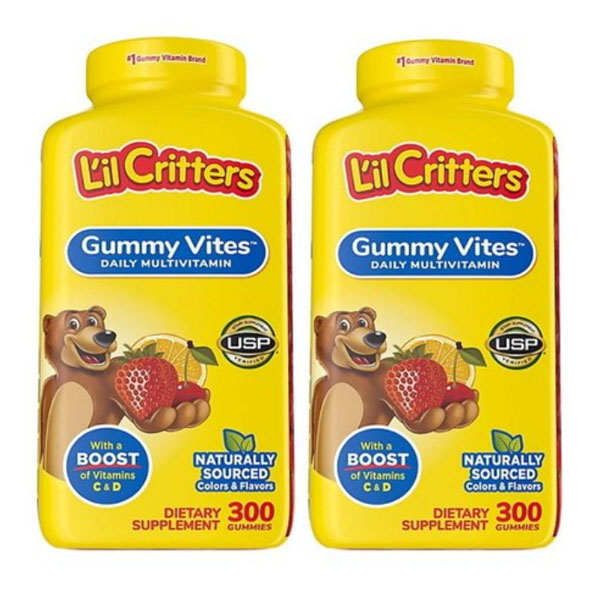 릴크리터스 [4개 SET] 구미 바이트 300정 (구미) Lil Critters Gummy Vites 300gummy, 300정, 300정, 4개 24,600원