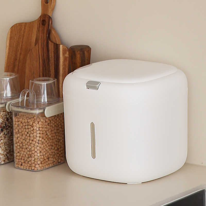달팽이리빙 메종치비네 원터치 쿡 쌀통, 화이트 19,900원