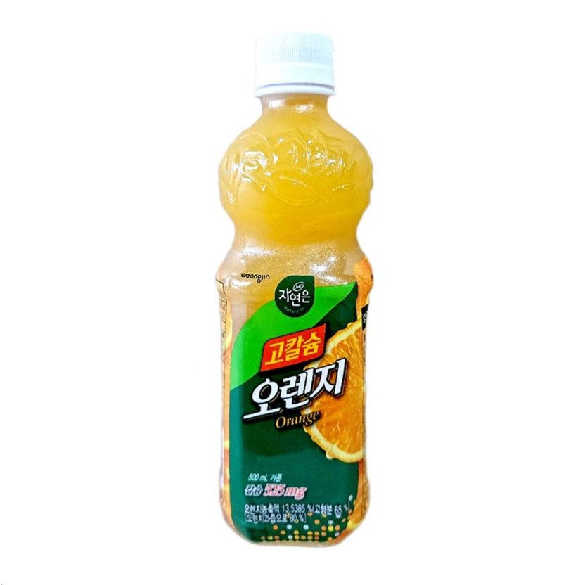 웅진 자연은 고칼슘 오렌지 500ml 25,100원