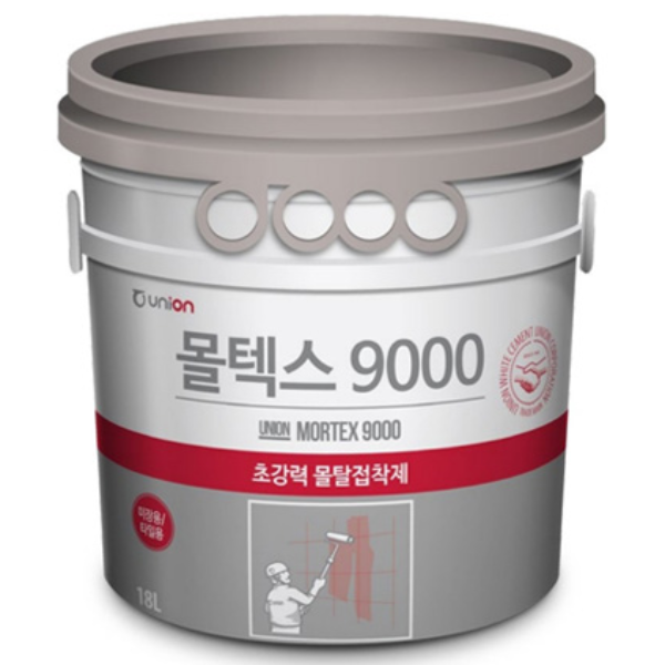 유니온 몰텍스9000 초강력 몰탈 접착제 타일 배면처리 프라이머, 1개, 18L 110,000원
