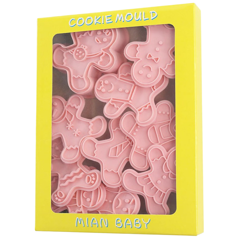 진저브레드표정푸쉬쿠키커터10종 8,490원