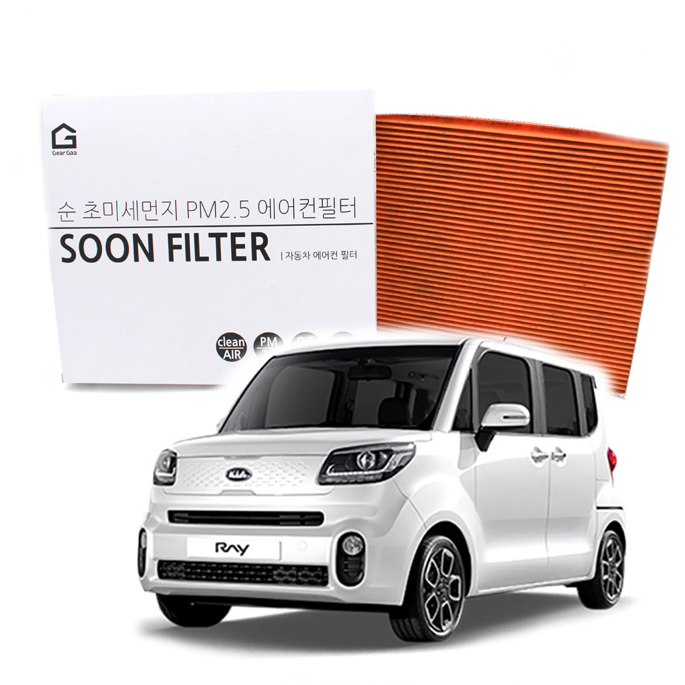 기어가 순 활성탄 초미세먼지 더뉴레이 에어컨필터, K01C, 1개, 현재가 11,950원