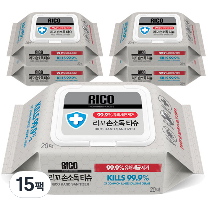 리꼬 손소독 물티슈 캡형 15,510원