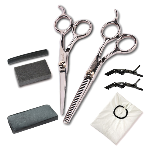 박준뷰티랩 헤어 미용가위 8종 세트, 1세트, 실버 32,900원