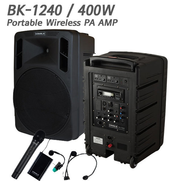 KANALS 12인치우퍼스피커 행사용 이동식앰프 블루투스 1,206,000원