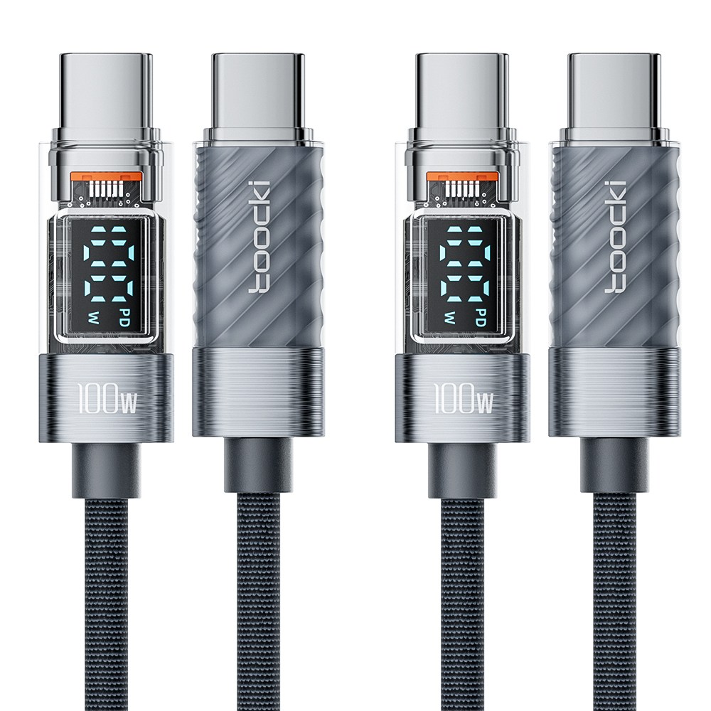 TOOCKI 디스플레이 PD 100W c to c 타입 초고속충전 케이블 11,900원