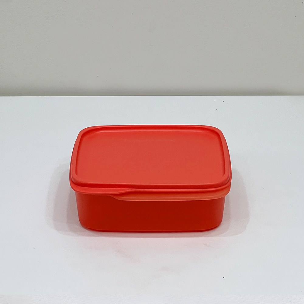 타파웨어 스마트쉐이버 반찬통 밀폐용기 김치통 1.1L 자몽 정사각, 1개 22,400원