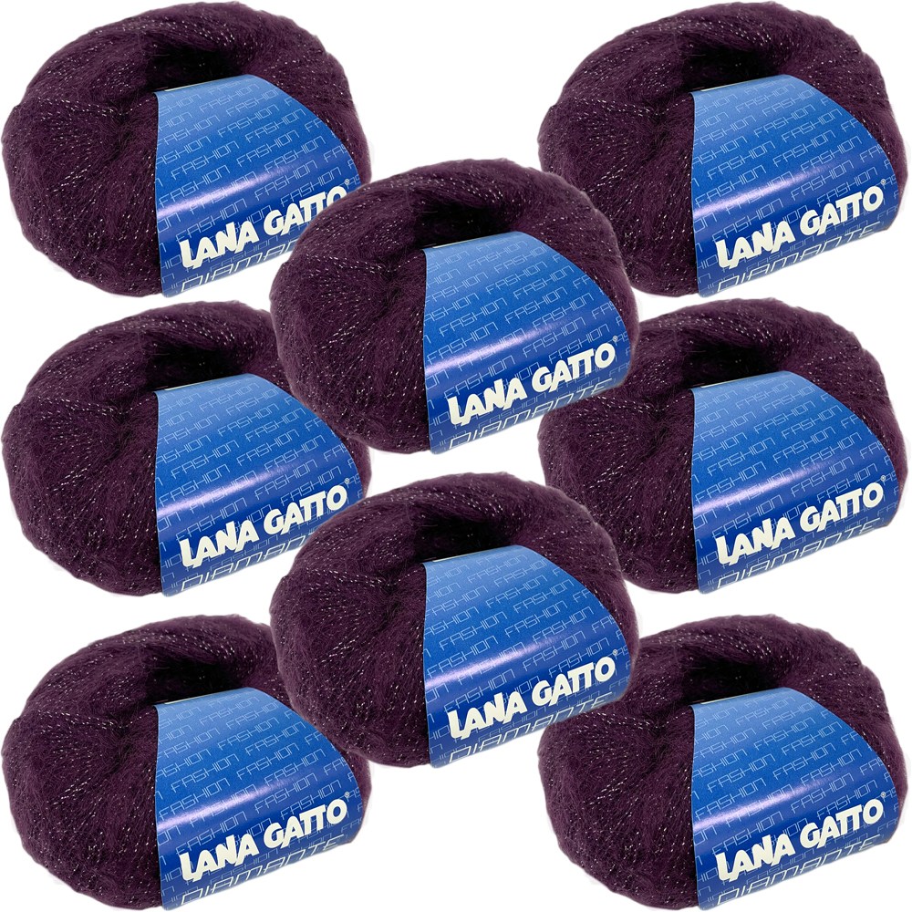 이태리 라나가또 디아만테 모헤어 아크릴 혼방 뜨개실 8P 57,000원