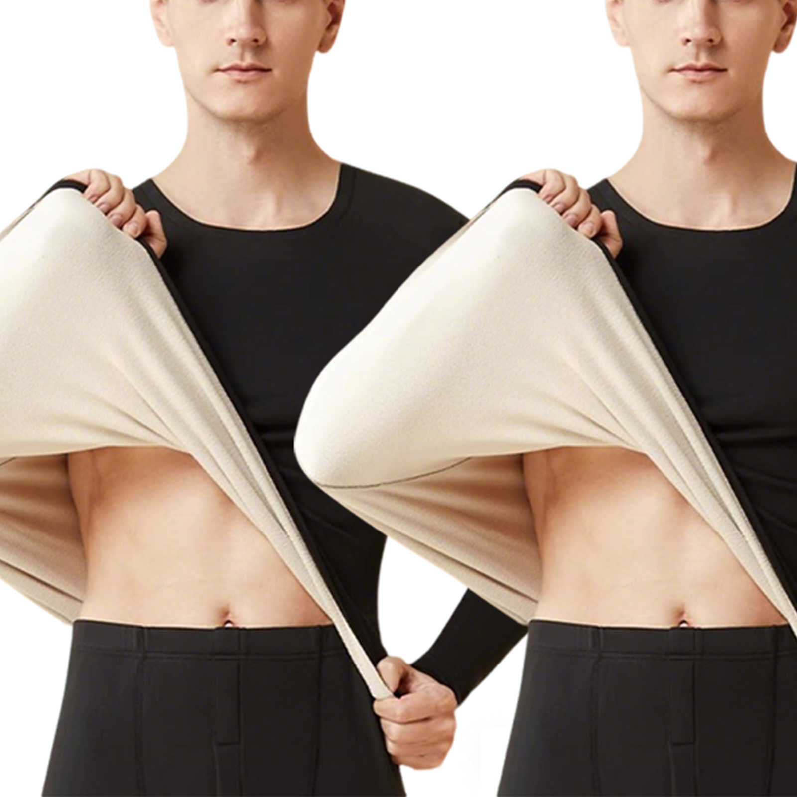 ANTIFLOW 발열내의 남자내복 방한 보온 기모내복세트 49,990원