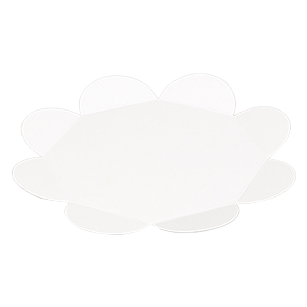 천운패키지 쉬폰받침 미니, 화이트, 100개 9,680원