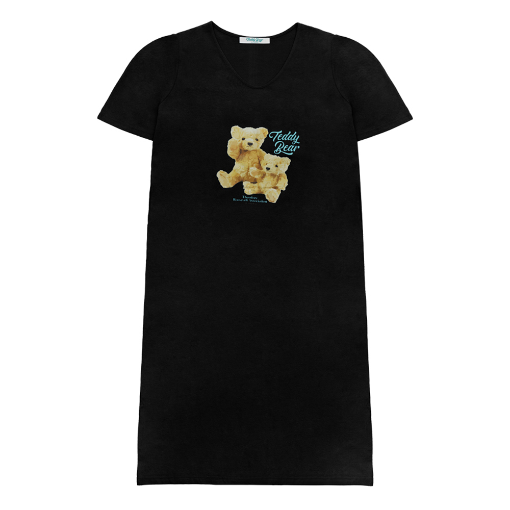 테디베어 브이넥 오버핏 롱 원피스 TBONOPD20057 13,790원