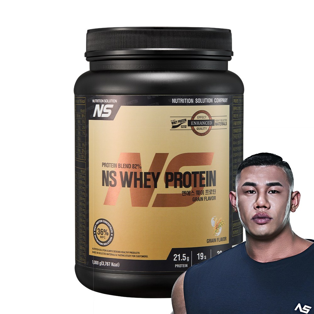 NS 웨이프로틴 곡물맛 단백질보충제 프로틴, 1개, 1kg 38,810원