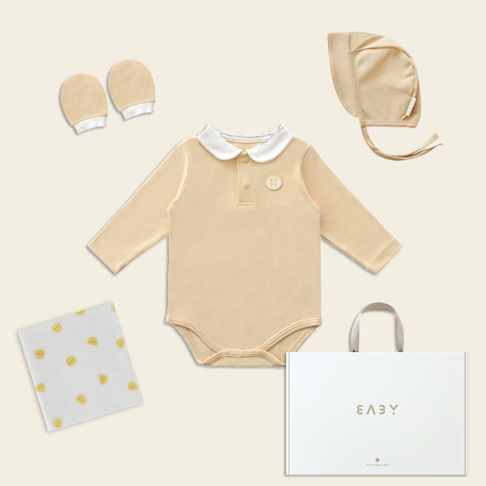 베이비앤아이 유아용 바이오슈트 출산선물 4종 세트 32,800원