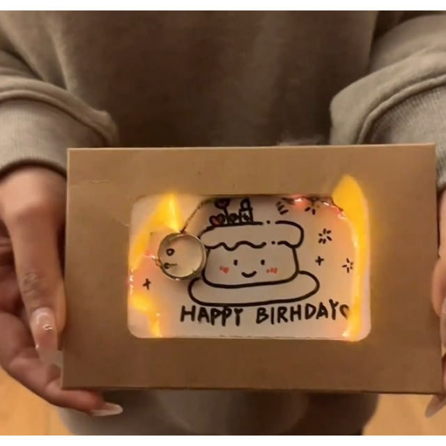 소단 깜짝이벤트 생일 답례품 부모님 감동 청첩장 여자친구 프로포즈 카드편지 세트, 2개, 크레프트 8,280원