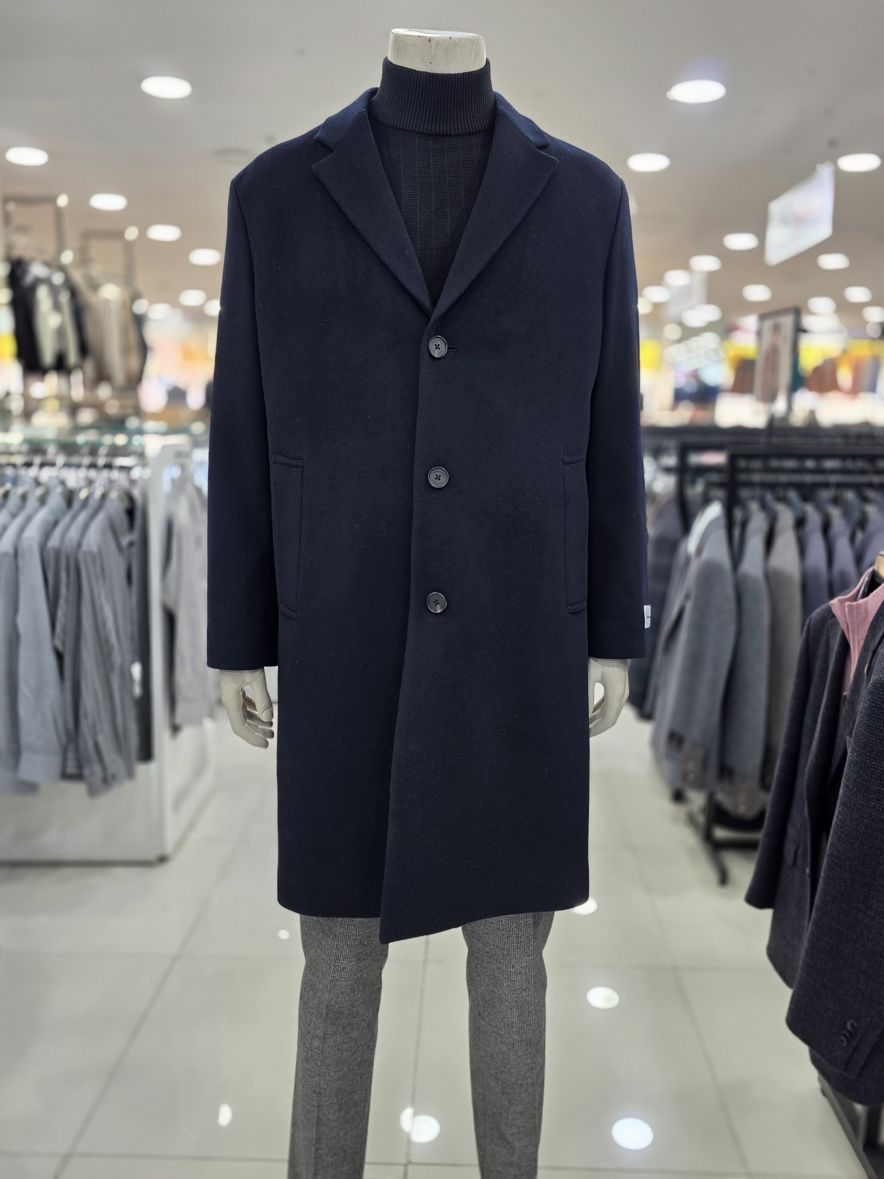 인디안 웰메이드 남성 B브루노 모직코트 MAR EL4W 9471 207,000원