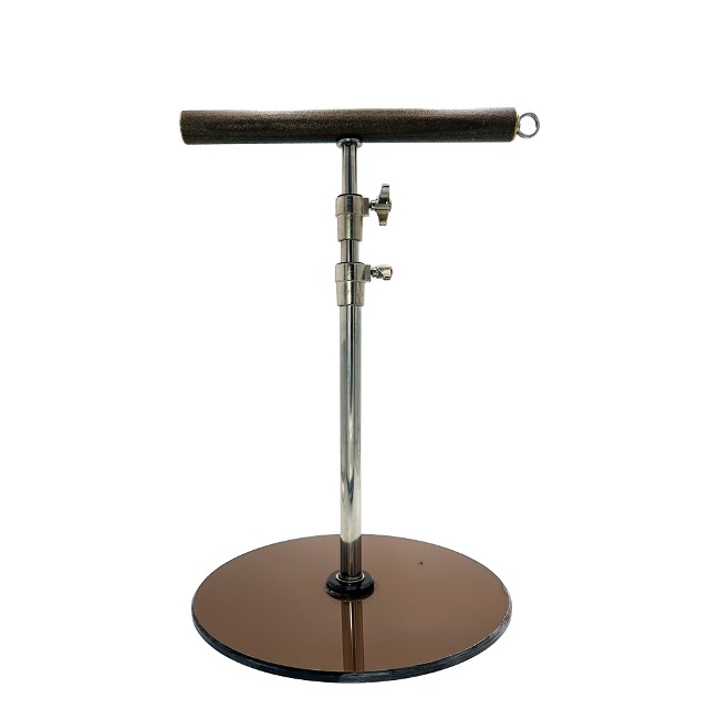 국내제작 높이조절 스탠드 T자 세라믹 발톱갈이 앵무새 횃대 목도리 카이큐 뉴기니아 아마존 회색, 1개 59,000원