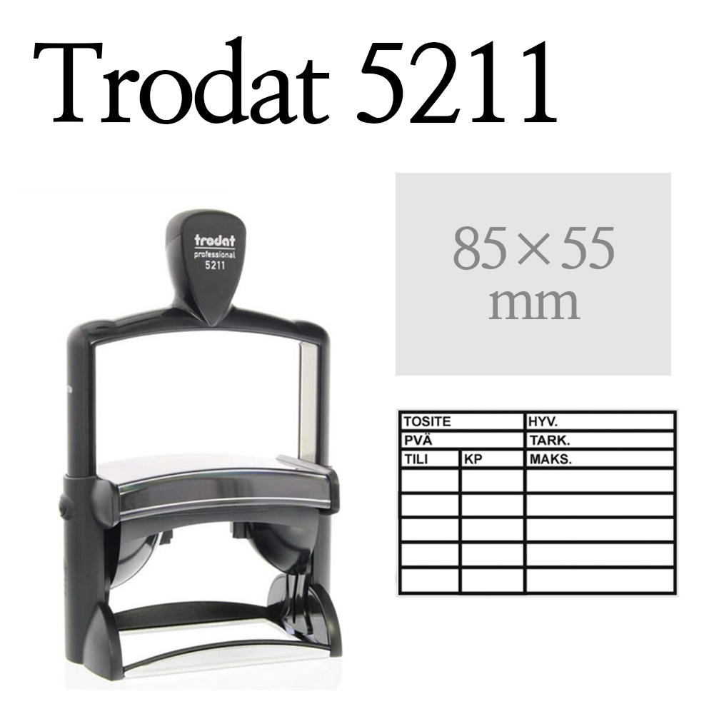 TRODAT 트로닷 5211 최고급 대형 날인 명함 영업용 전산이미지 (85*55mm) 81,310원