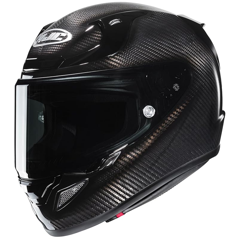 HJC HELMETS(에이치제이씨 헬멧) 오토바이용 풀페이스 헬멧 통풍구 내장 탈착 RPHA12 CARBON 솔리드 HJH279 BLACK M (57 - 58cm) 843,290원